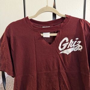 Maroon Griz T-Shirt
